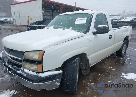 2006 Chevrolet Silverado 1500 Work Truck из США, поврежденный, VIN 1GCEC14X86Z106548